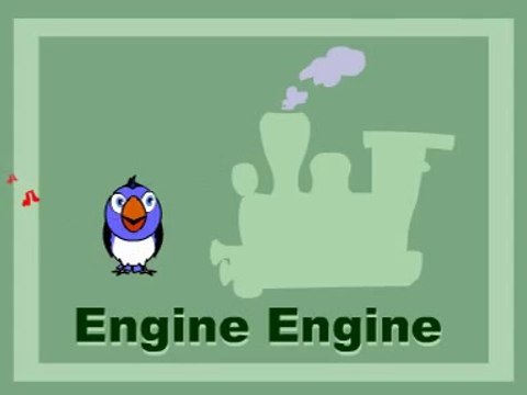 Engine Number Nine - English Nursery Rhymes - Cartoon Animated Rhymes For Kids