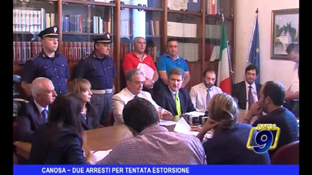 Canosa | Due arresti per tentata estorsione
