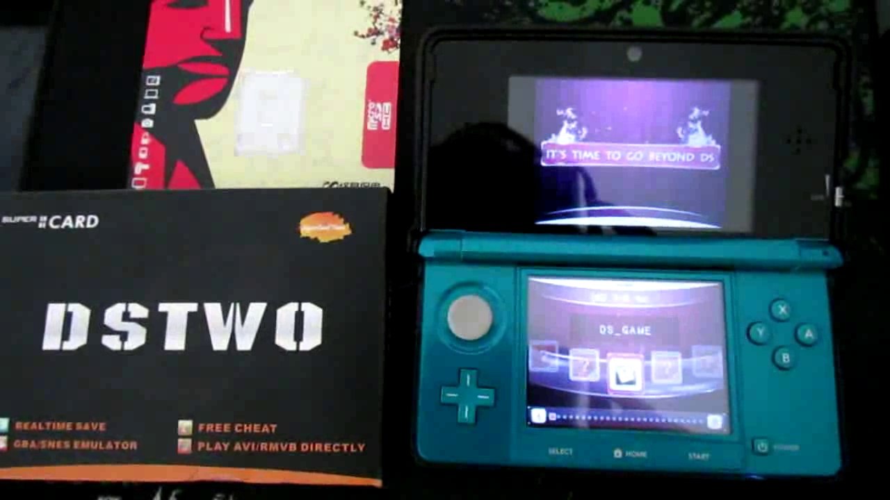 Mise à jour de DSTWO pour 3DS 8.0.0-18E