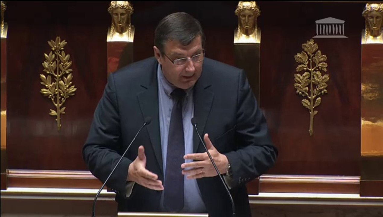 JF Lamour intervient dans l'hémicycle sur l'exécution des crédits 2013 de la Défense