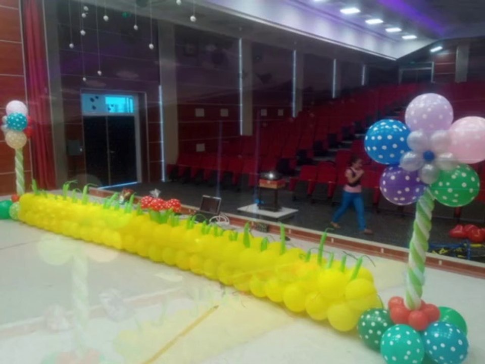 BALON SÜSLEME SANATI ( SAHNE DEKOR )