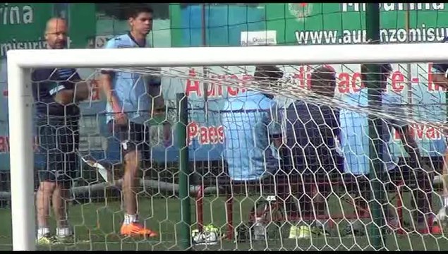 ALLENAMENTO SS LAZIO AURONZO MATTINA 11 LUGLIO 2014
