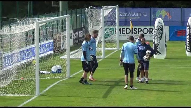ALLENAMENTO PORTIERI SS LAZIO AURONZO MATTINA 11 LUGLIO