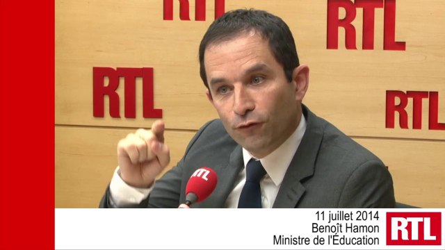 VIDÉO - BAC 2014 : Benoît Hamon souhaite une orientation choisie et non pas subie