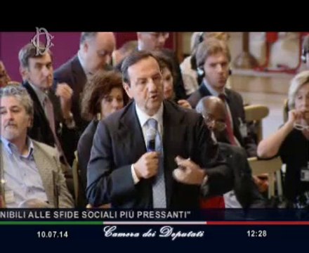 Roma - Lectio magistralis premio Nobel Pace, Muhammad Yunus -3- (10.07.14)