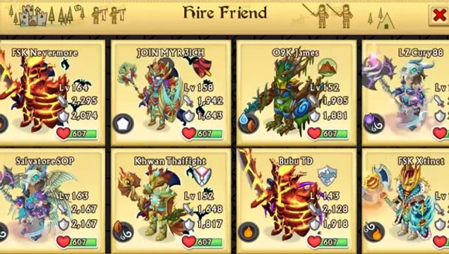 PlayerUp.com - Buy Sell Accounts - Selling Knights And Dragons ACCOUNT [7 EPICS] [ANDROID][Forsaken](1)