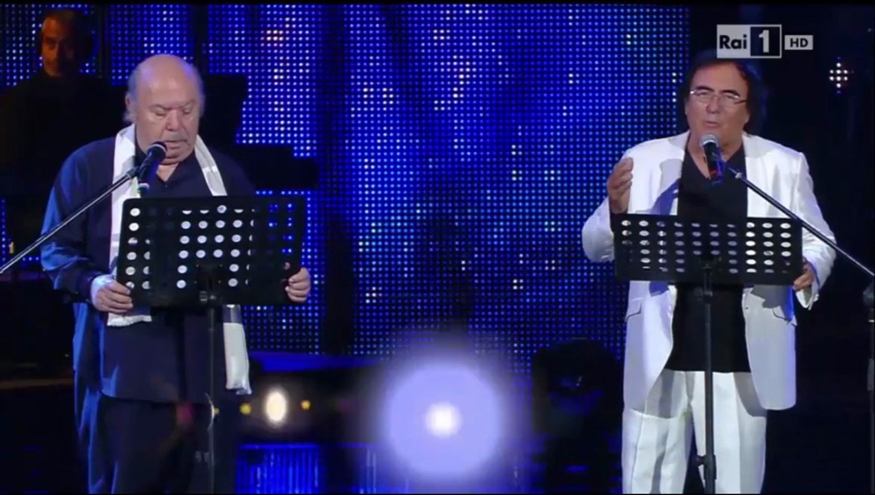 Una voce per Padre Pio XV edizione andato in onda il 27/06/2014 - Intervista a Lino Banfi e Albano Carrisi