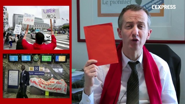 Les grévistes, Sarkozy et Dana: les cartons de la semaine - L'édito de Christophe Barbier