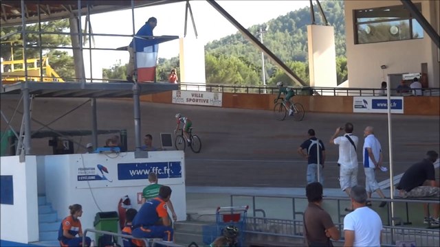 Piste Hyères 5 juillet 2004 minimes finale vitesse individuelle Auguste Thomas