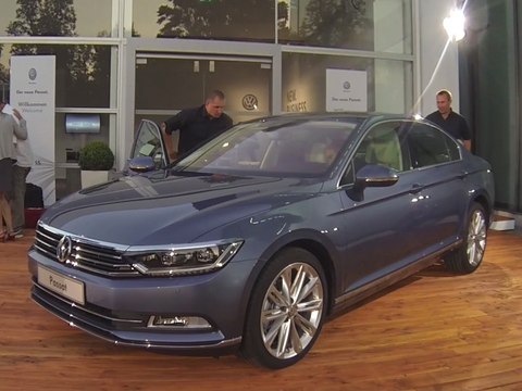 A bord de la nouvelle Volkswagen Passat 2014