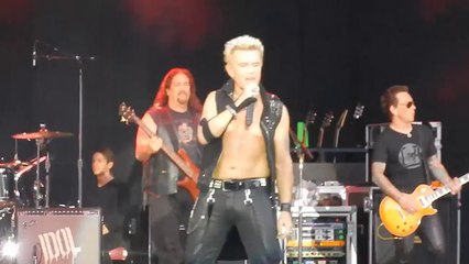Billy Idol - Flesh for Fantasy  - Dresden 03.07.2014  Junge Garde