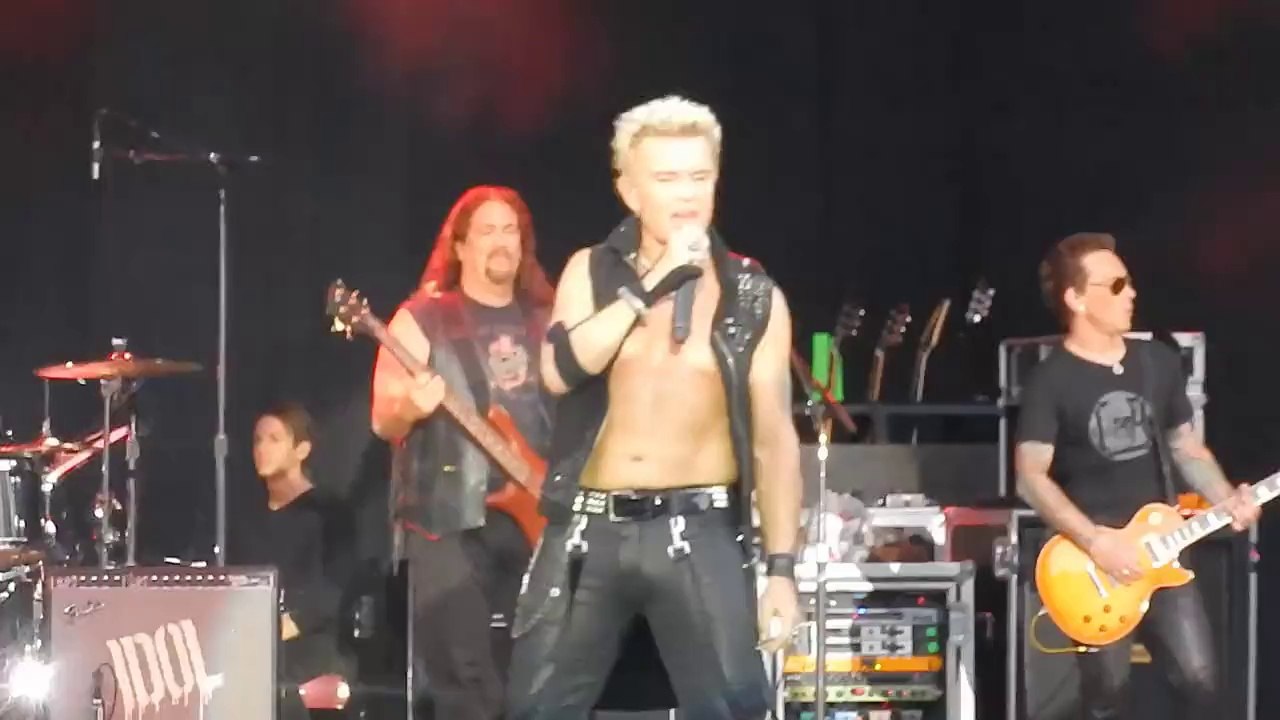 Billy Idol - Flesh for Fantasy  - Dresden 03.07.2014  Junge Garde