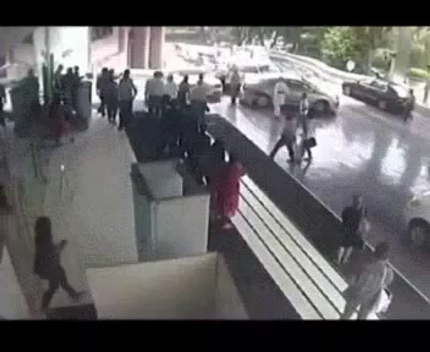 Lamborghini Gallardo crash in Delhi.