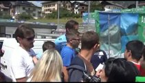 AUTOGRAFI MATTINA 11 LUGLIO 2014 - SS LAZIO AURONZO