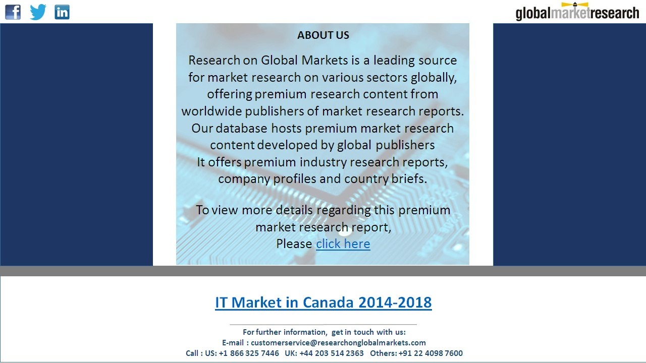 IT Market in Canada 2014-2018