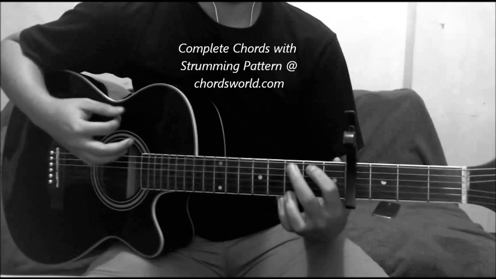 ⁣Glorious Chords by Foxes - chordsworld.com