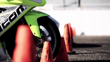 Motorcycle vs. Car Drift Battle