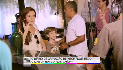 Fofo! Vídeo Show passa um dia ao lado de Vitor Figueiredo - Video Show