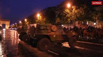 Une nuit avec la garde républicaine