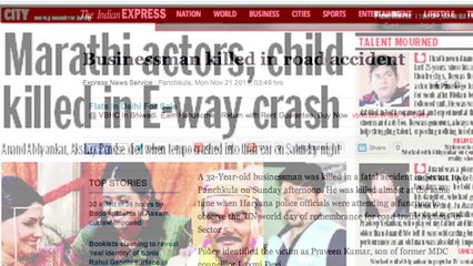 Anand Mahindra appeals for Road Safety