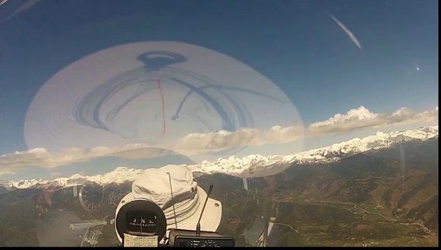 Vol a voile jaca 2014 en Espagne