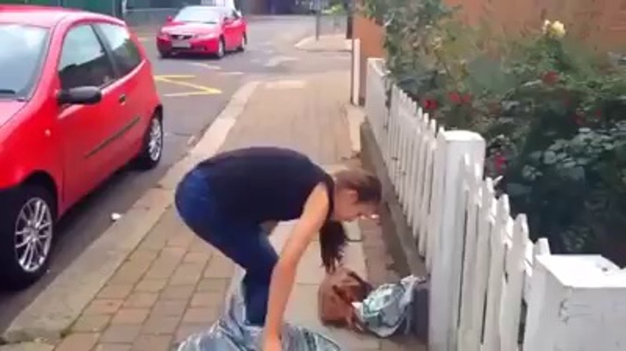 Modern Girl Beaten by Mom