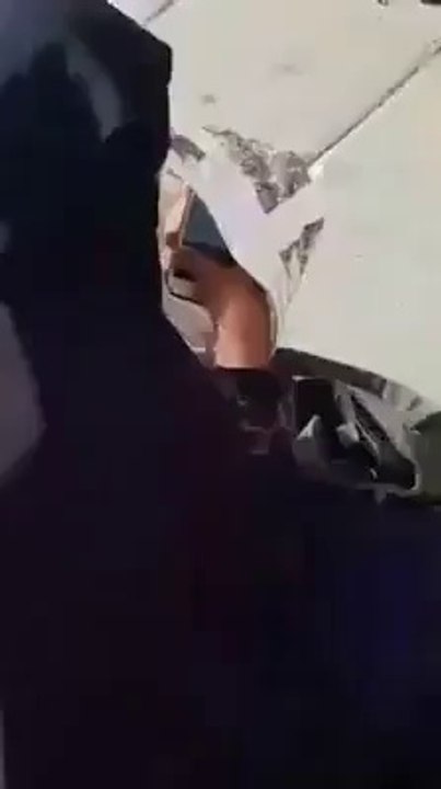 Begger Using Smart Phone