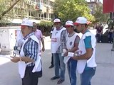 Sütaş işçileri Ankara'da