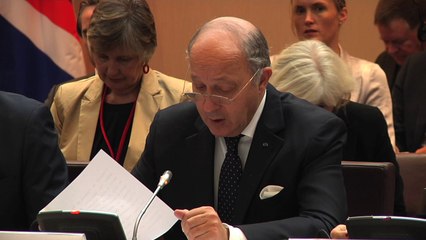 L. Fabius au "Forum des économies majeures sur l'énergie et le climat" (11/07/2014)