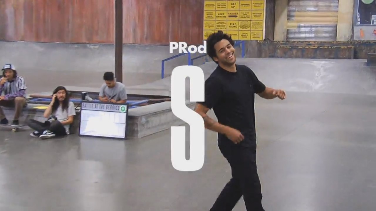 Paul Rodriguez Vs Moose BATB7 - Round 2 - Skateboard