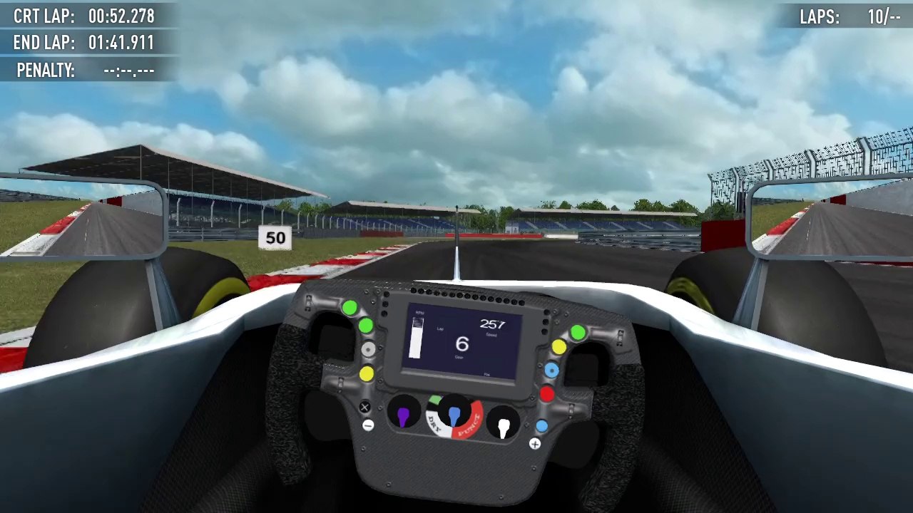 Simraceway Test Drive Tuesday McLaren MP4-29 Silverstone GP Circuit