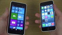 Nokia Lumia 635 vs. iPhone 5C - Review (4K)