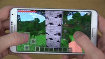 Official Minecraft Pocket Edition 0.9.0 Android Gaming Review (4K)