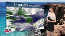 Chances of sporadic showers down south, hot and sunny elsewhere