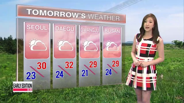 Unpleasant hot and humid weather