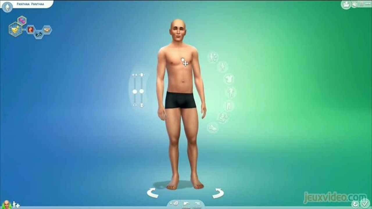Gaming live - Preview de l'éditeur de Sims