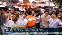 Intensifica Israel sus bombardeos sobre la frontera Palestina-Egipto