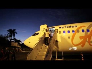 Seleção está em BH para semifinal contra a Alemanha