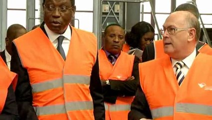 Mission économique de l'Ambassadeur Henri Mova Sakanyi en Flandres