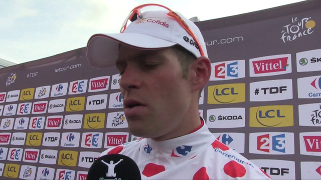 Tour de France 2014 - Etape 7 - Cyril Lemoine : Ça va être dur de le garder ce maillot à pois