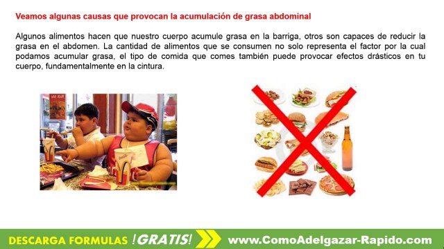 Ejercicios para el Abdomen y Alimentos Saludables para Quemar Grasa Abdominal