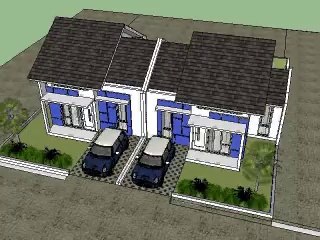 desain rumah tipe 45