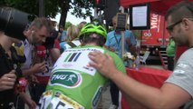 Tour de France 2014 - Etape 7 - Toute la déception de Peter Sagan 2e à Nancy