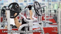 Leverage Incline Bench Press đẩy ngực trên hiệu quả với máy tập ngực