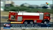 Acribilla Israel 700 objetivos en Gaza, la mayoría civiles