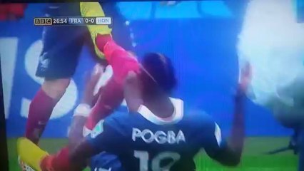 Penal Francia vs. Honduras