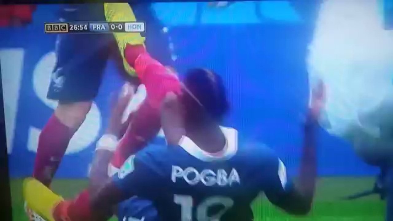 Penal Francia vs. Honduras