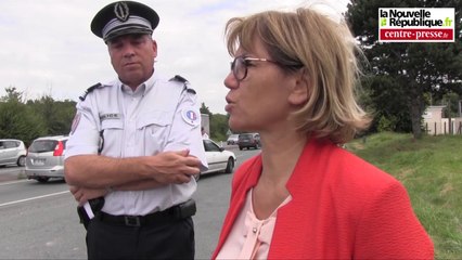 VIDEO. Poitiers : contrôles de police sur la route des départs