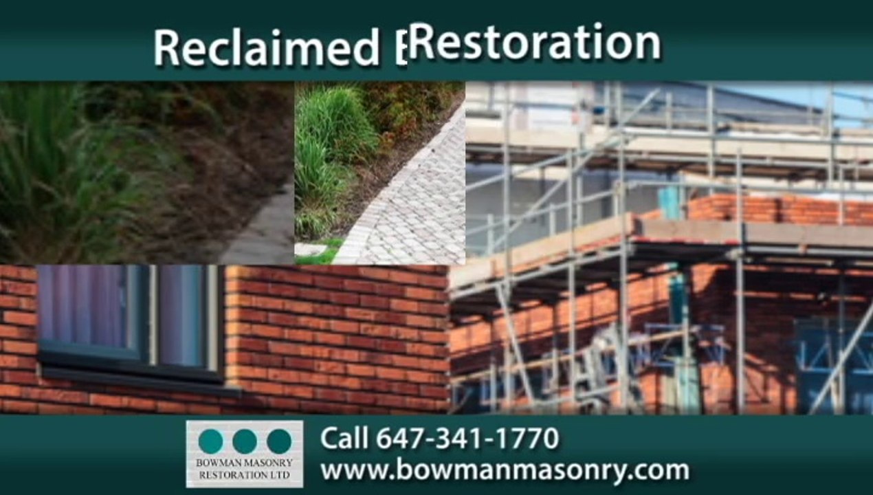 Toronto Masonry | Bowman Masonry Restoration LTD