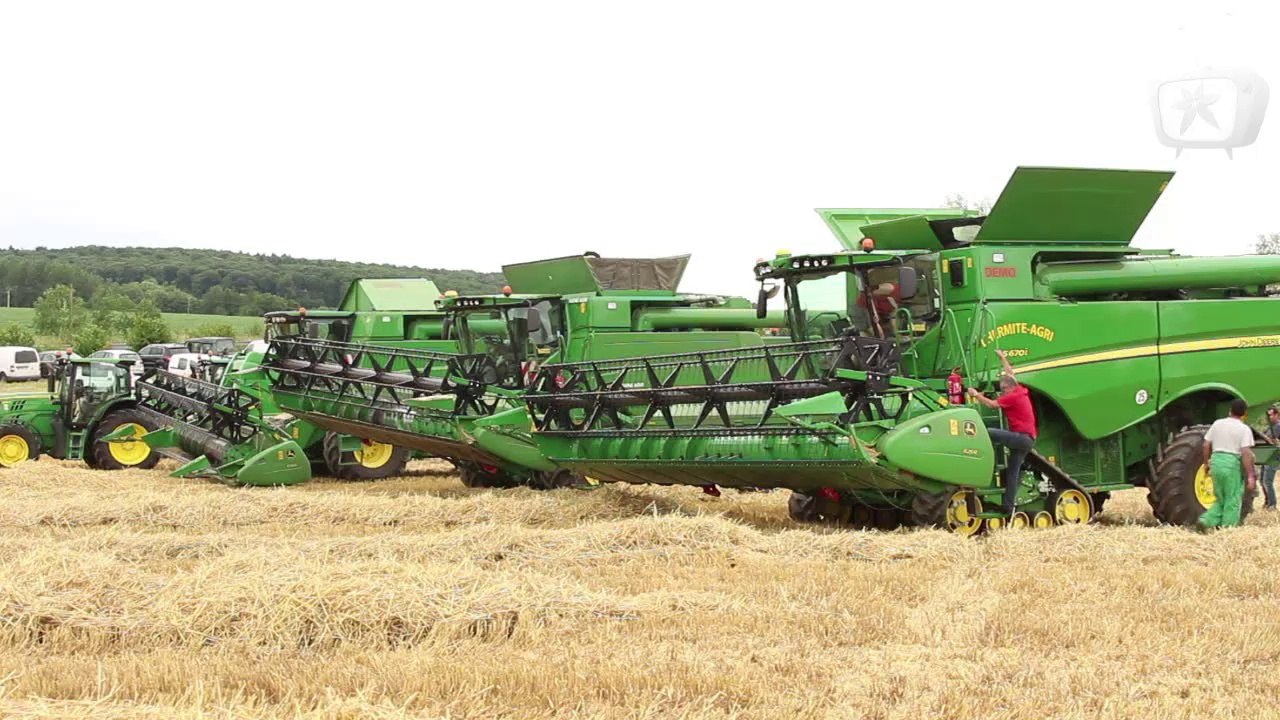 Moissonneuse Batteuse, la série S de chez John Deere arrive en Sarthe
